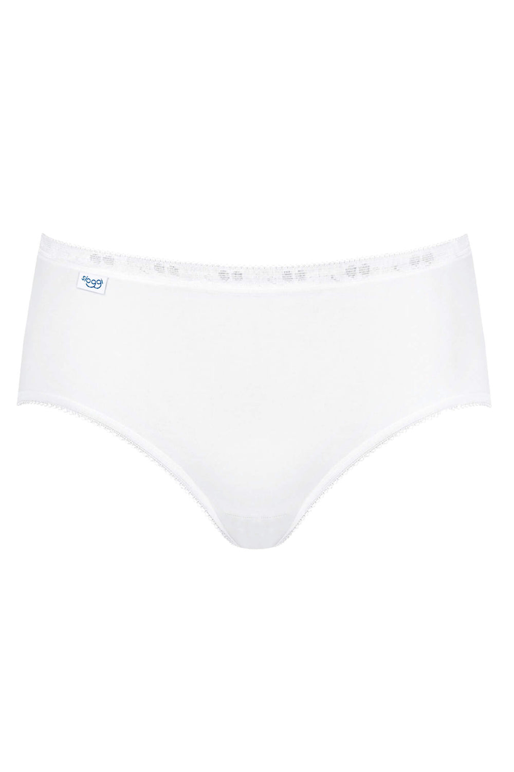 Sloggi Basic+ 10005038 0003 White Midi Brief - Shirley Allum Boutique