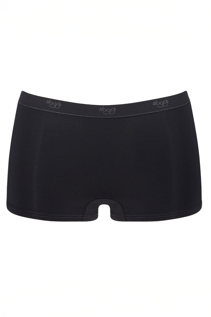 Sloggi Sensual Fresh Short Brief Black 10092847 0004 - Shirley Allum Boutique