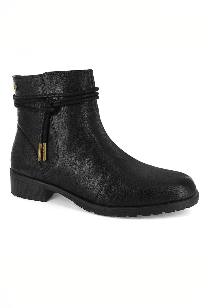 Strive Lambeth Boots Black Leather - Shirley Allum Boutique