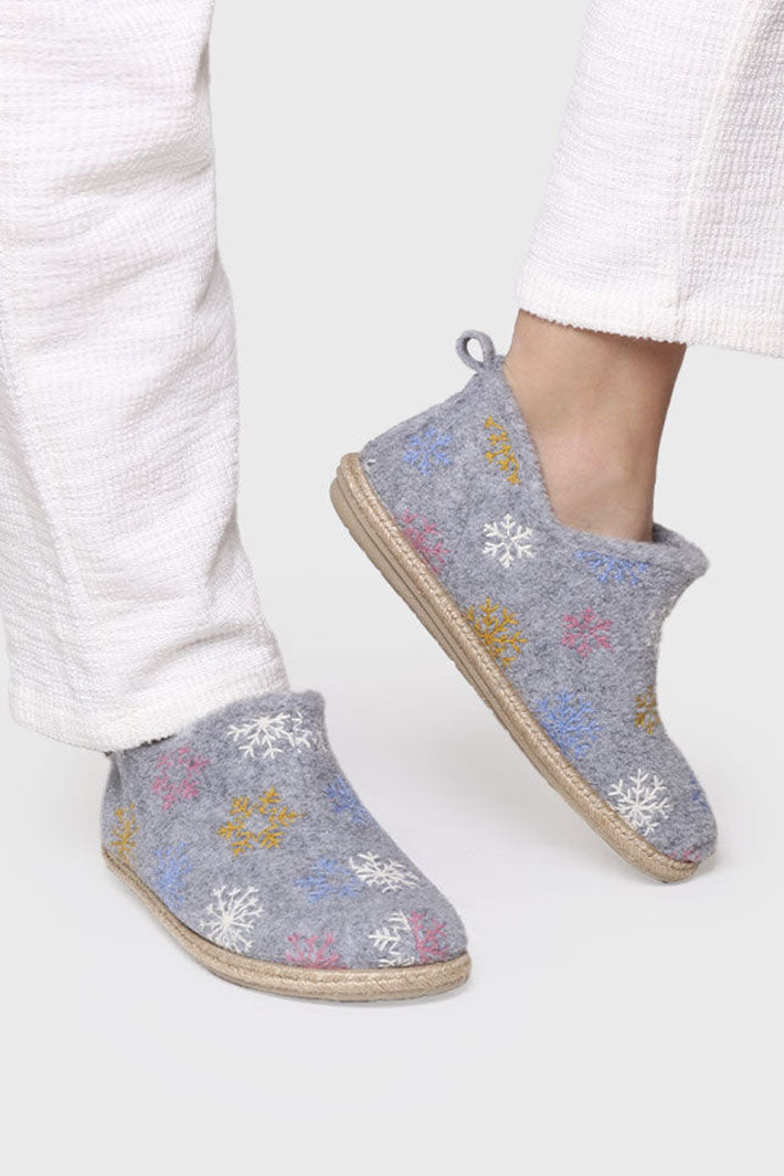 Toni Pons Duna-CP Slipper Grey - Shirley Allum Boutique