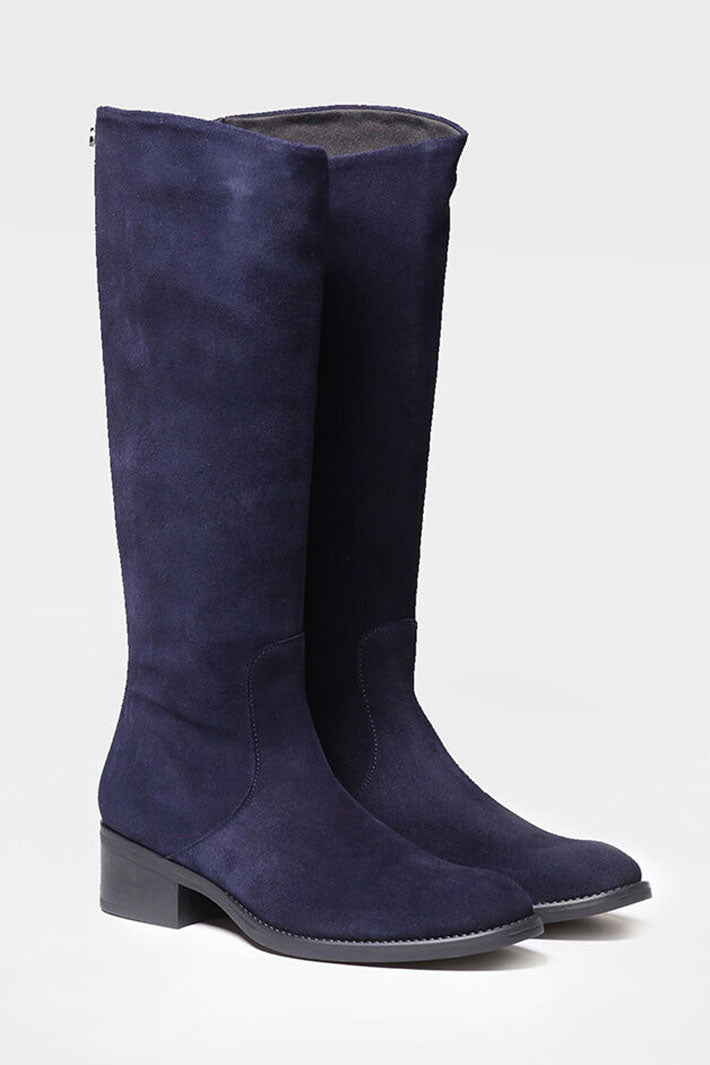 Toni Pons Tirol-SY Boots Navy Suede - Shirley Allum Boutique