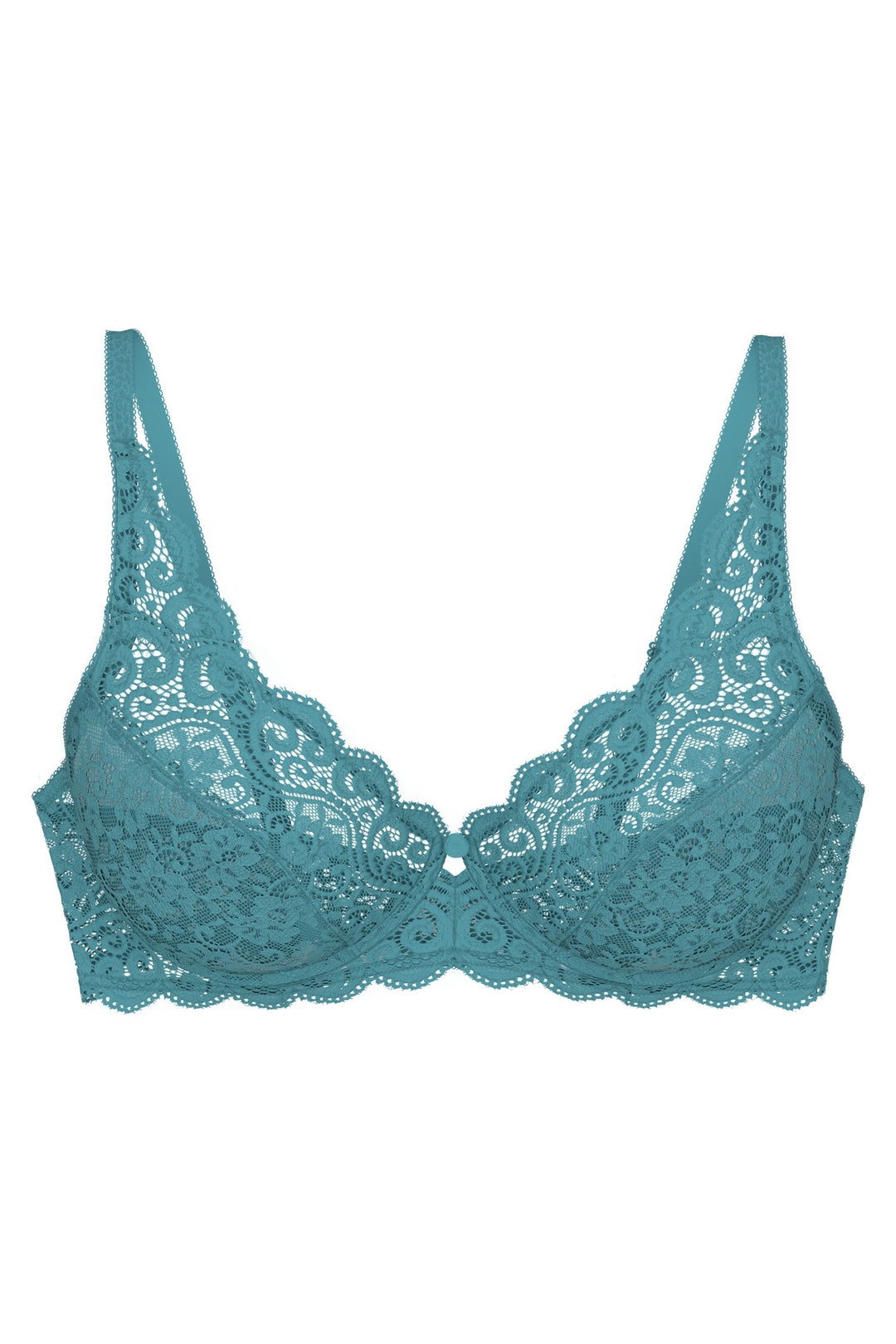 Triumph Amourette W Bra Quiet Turquoise 10209574 1597 - Shirley Allum Boutique