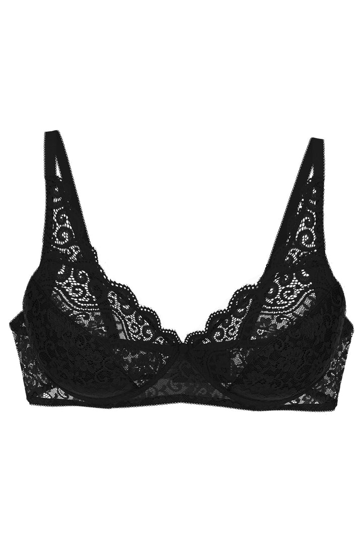 Triumph Bra Amourette N Black Non-Wired 10210704 0004 - Shirley Allum Boutique