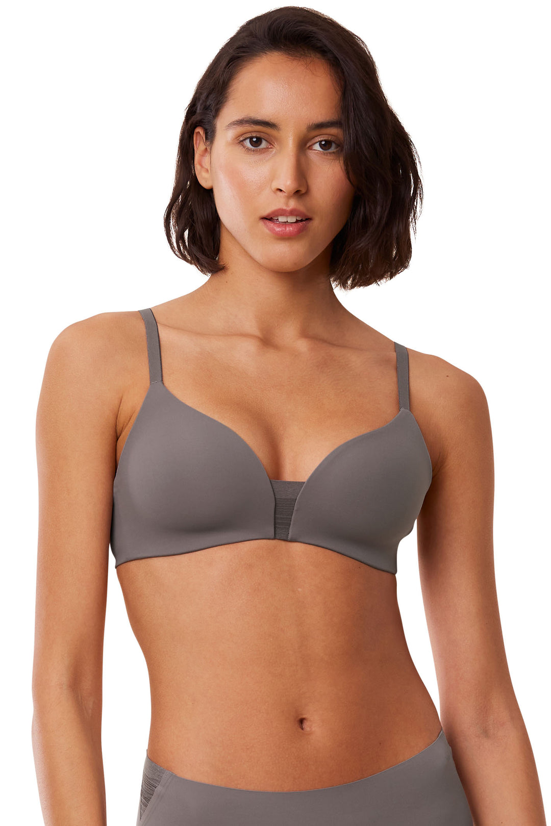 Triumph Bra Pigeon Grey Flex Smart Padded 10213788 3091/9J - Shirley Allum Boutique