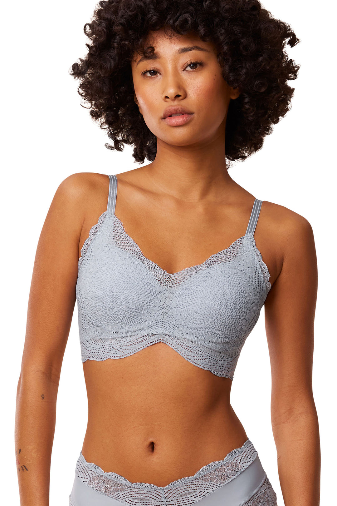 Triumph Lift Smart Padded Bra Eggshell Blue 10215939 00MQ - Shirley Allum Boutique