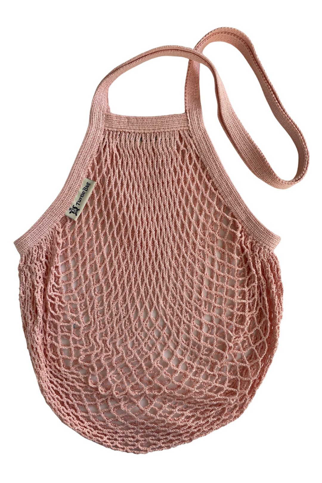 Turtle Bags Blush Long Handled String Shopping Bag - Shirley Allum Boutique