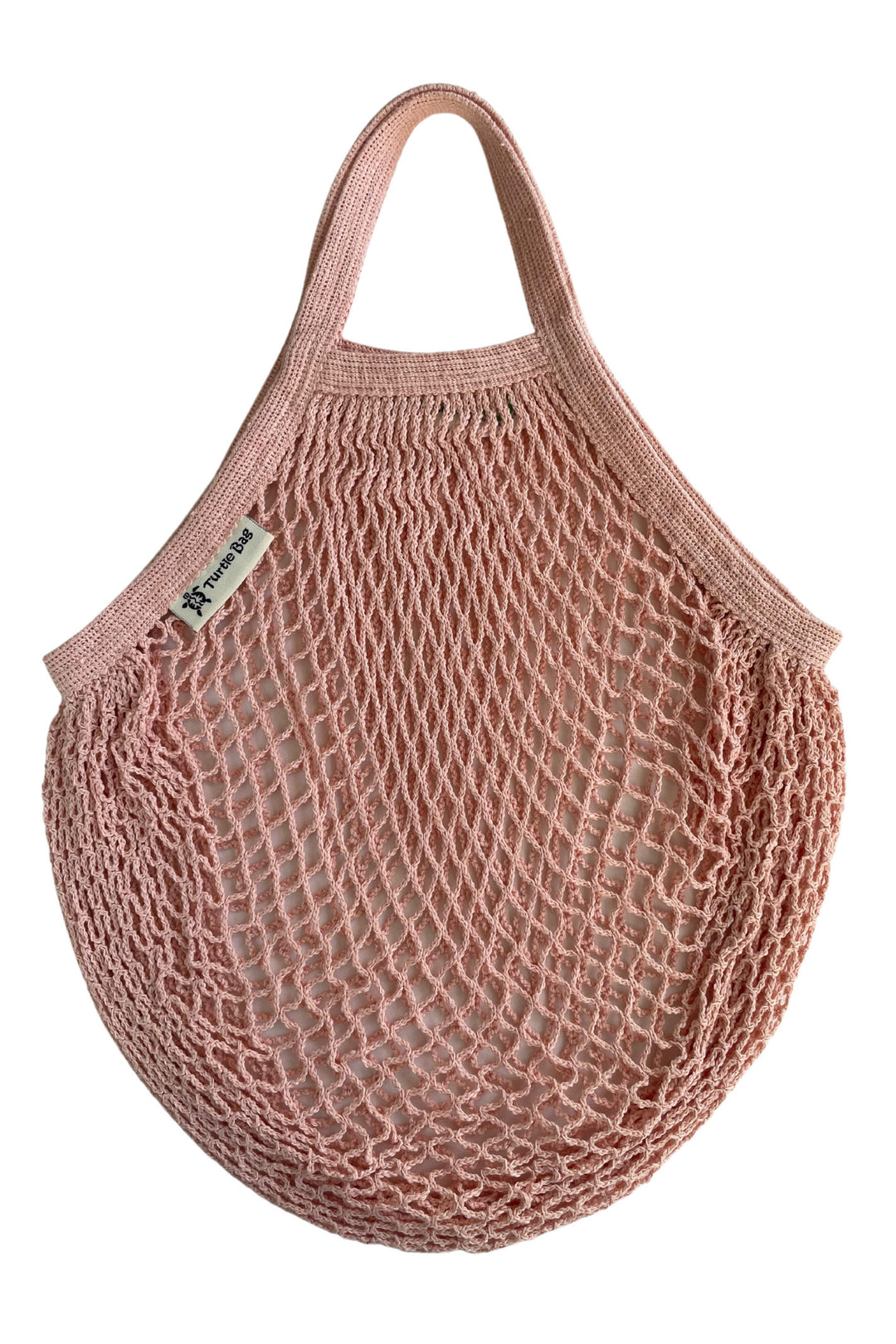 Turtle Bags Blush Short Handled String Shopping Bag - Shirley Allum Boutique