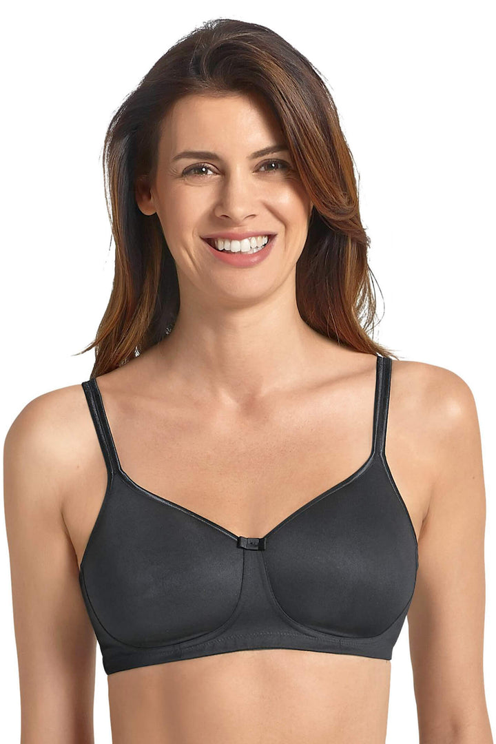 Anita Care 5706X-001 Tonya Black Padded Wire-Free Post Mastectomy Bra - Shirley Allum Boutique