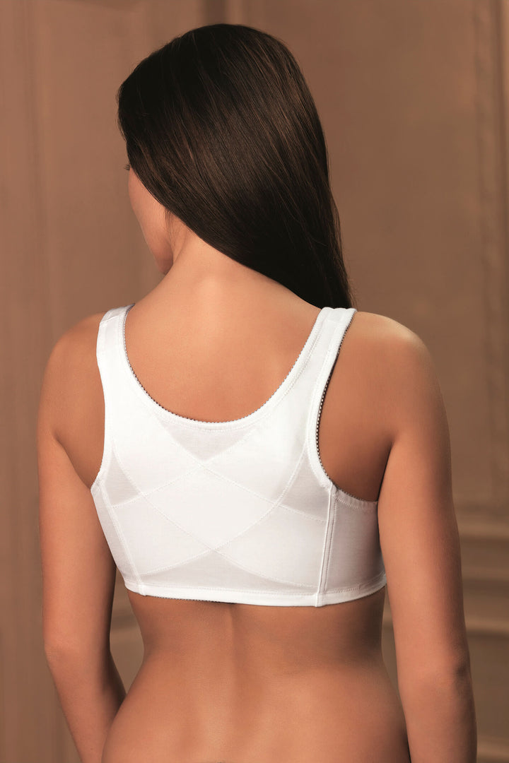 Bestform 531 White Posture Control Front Fastening Bra - Shirley Allum Boutique