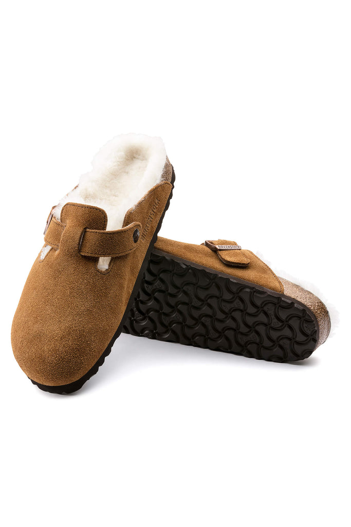 Birkenstock shearling clog best sale