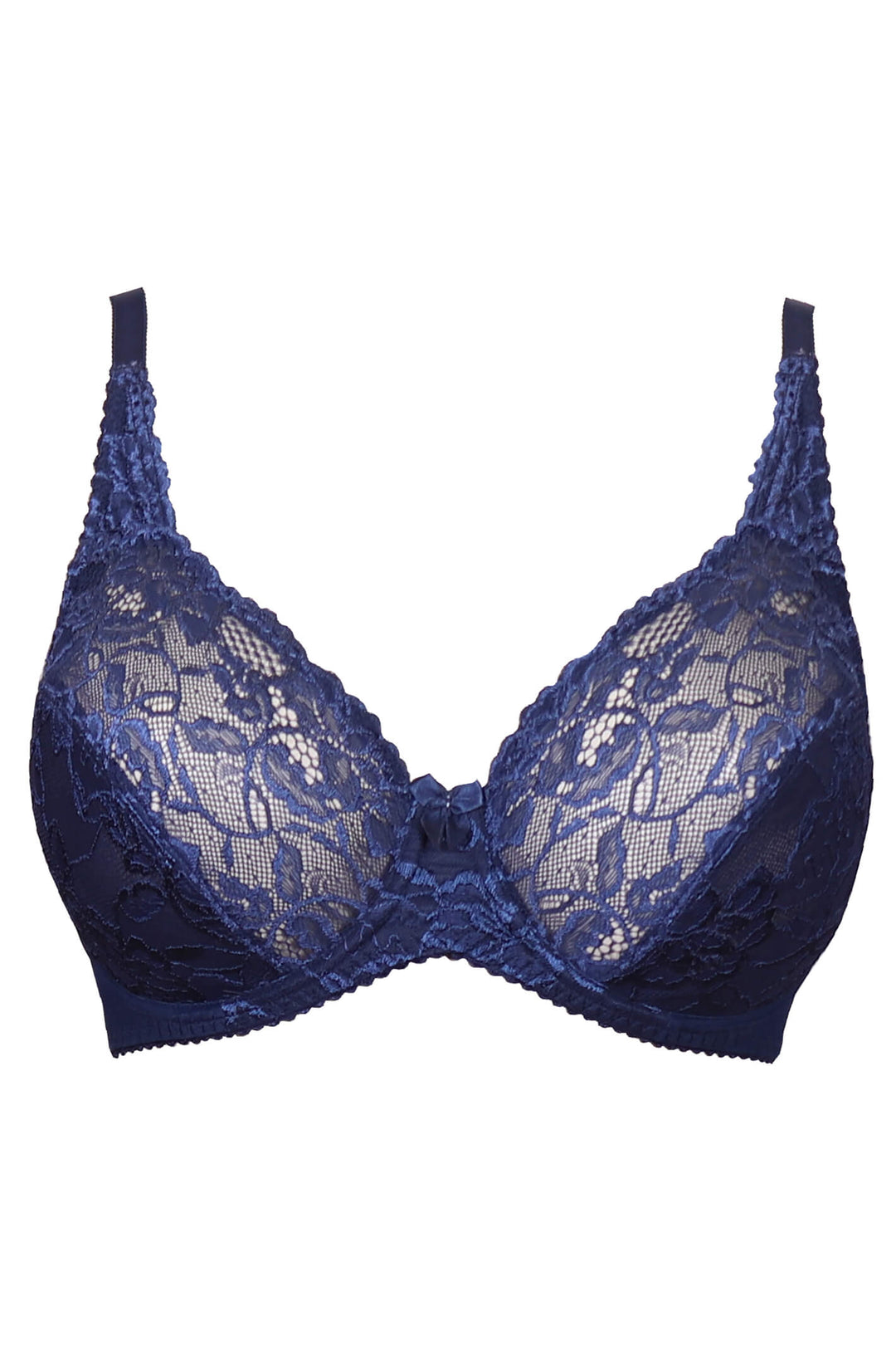 Charnos Rosalind Full Cup Bra 116501 (32F) Navy - ShopStyle