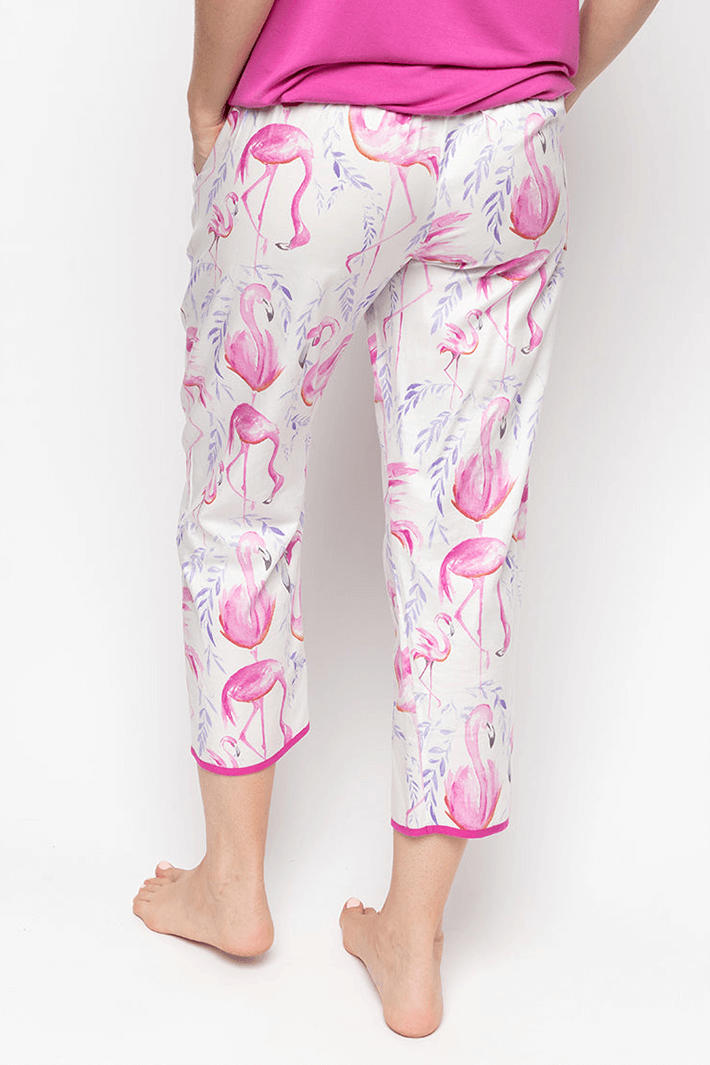 Pink hot sale flamingo pants