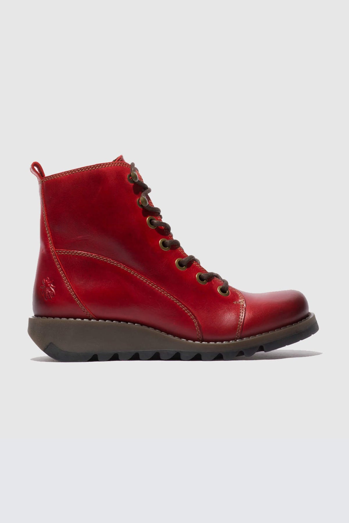 Fly london hotsell red ankle boots