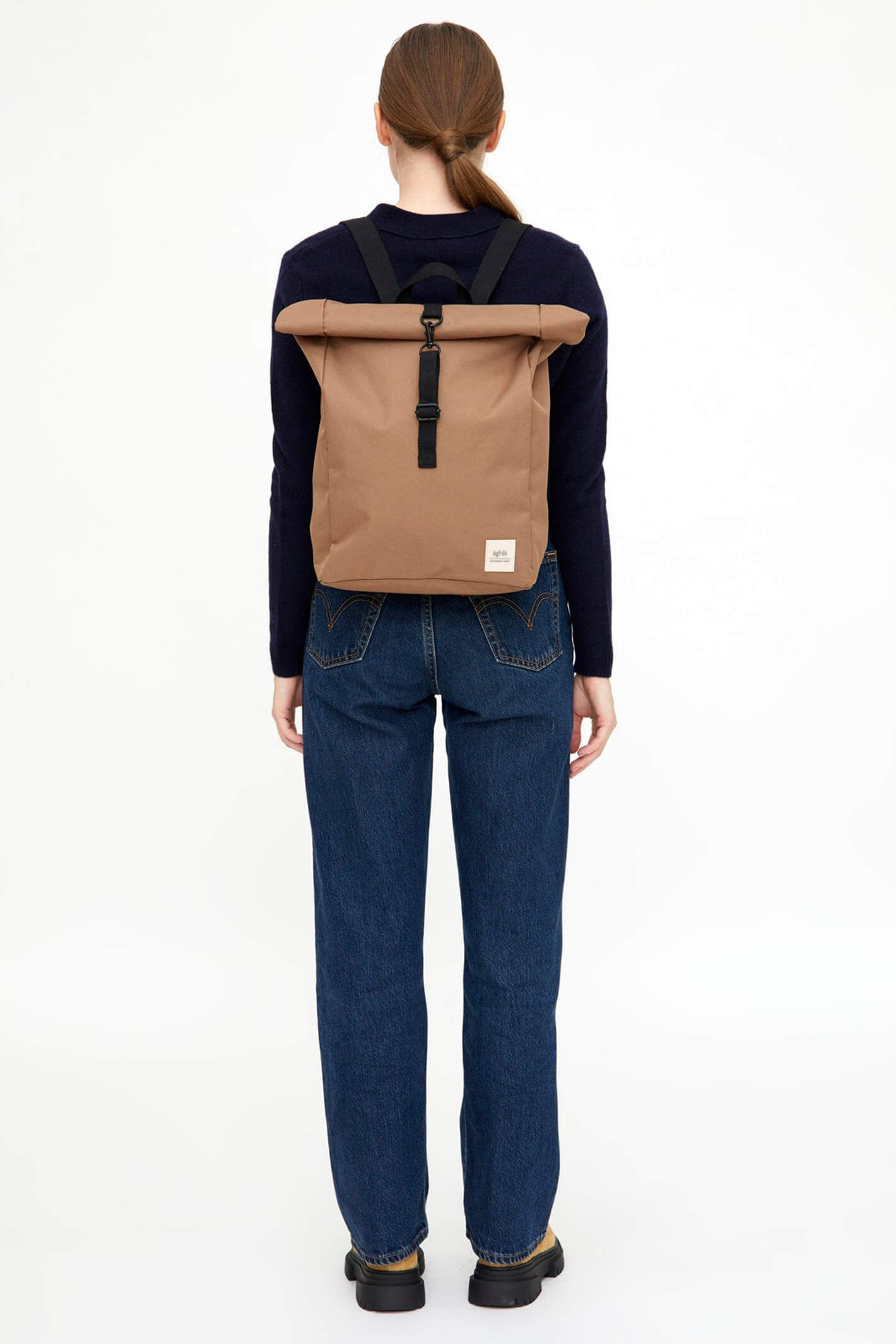 Camel backpack online purse