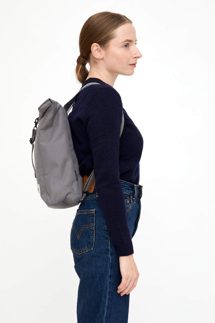 Lefrik Roll Mini Grey Backpack Bag - Shirley Allum Boutique