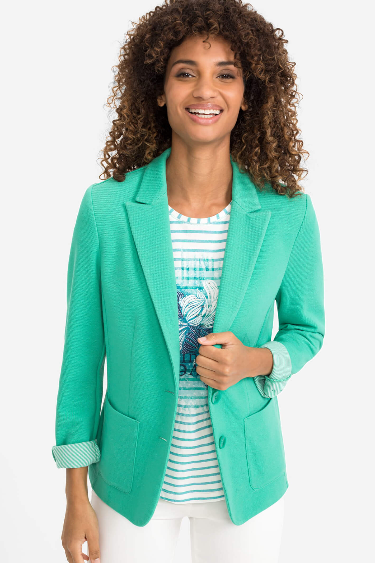 Mint green hot sale womens blazer