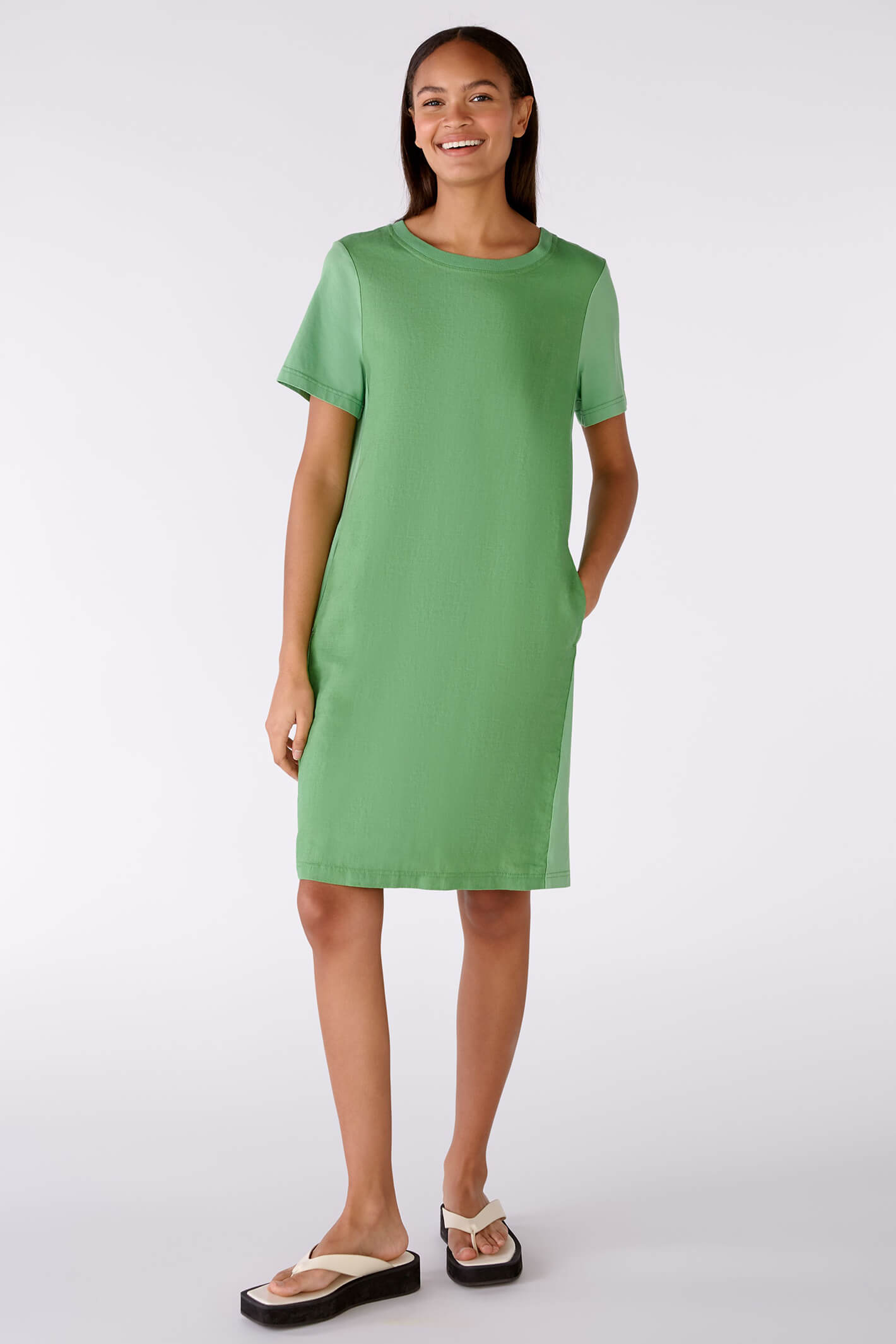 Linen sleeve outlet dress