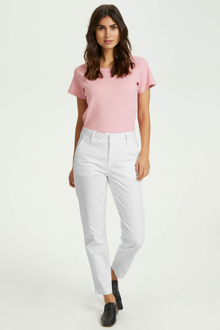 Part Two 30305570 110601 Soffys Bright White Trousers - Shirley Allum Boutique