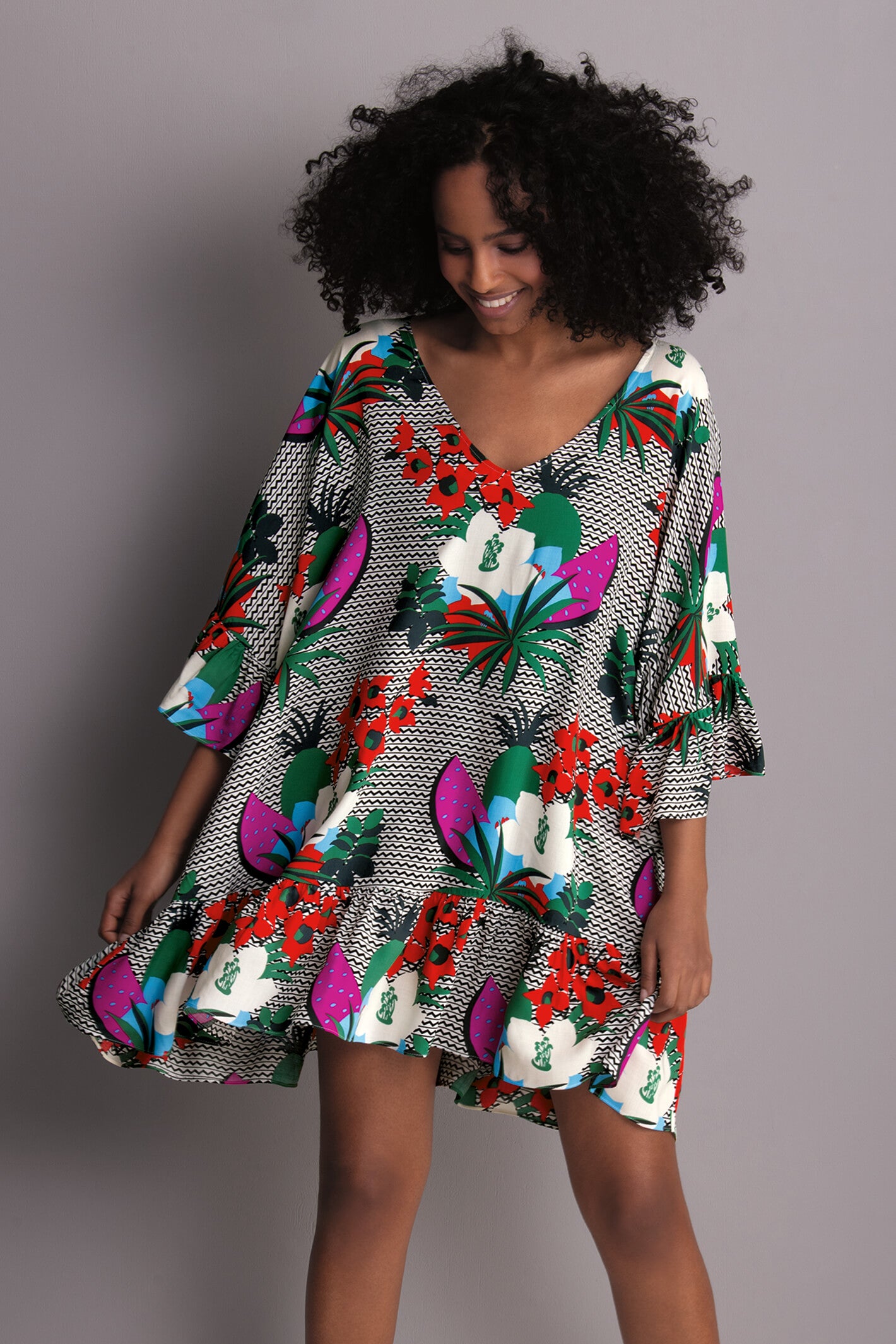 Rosa Faia M2 8128 Akalani Tunic Beach Dress Shirley Allum