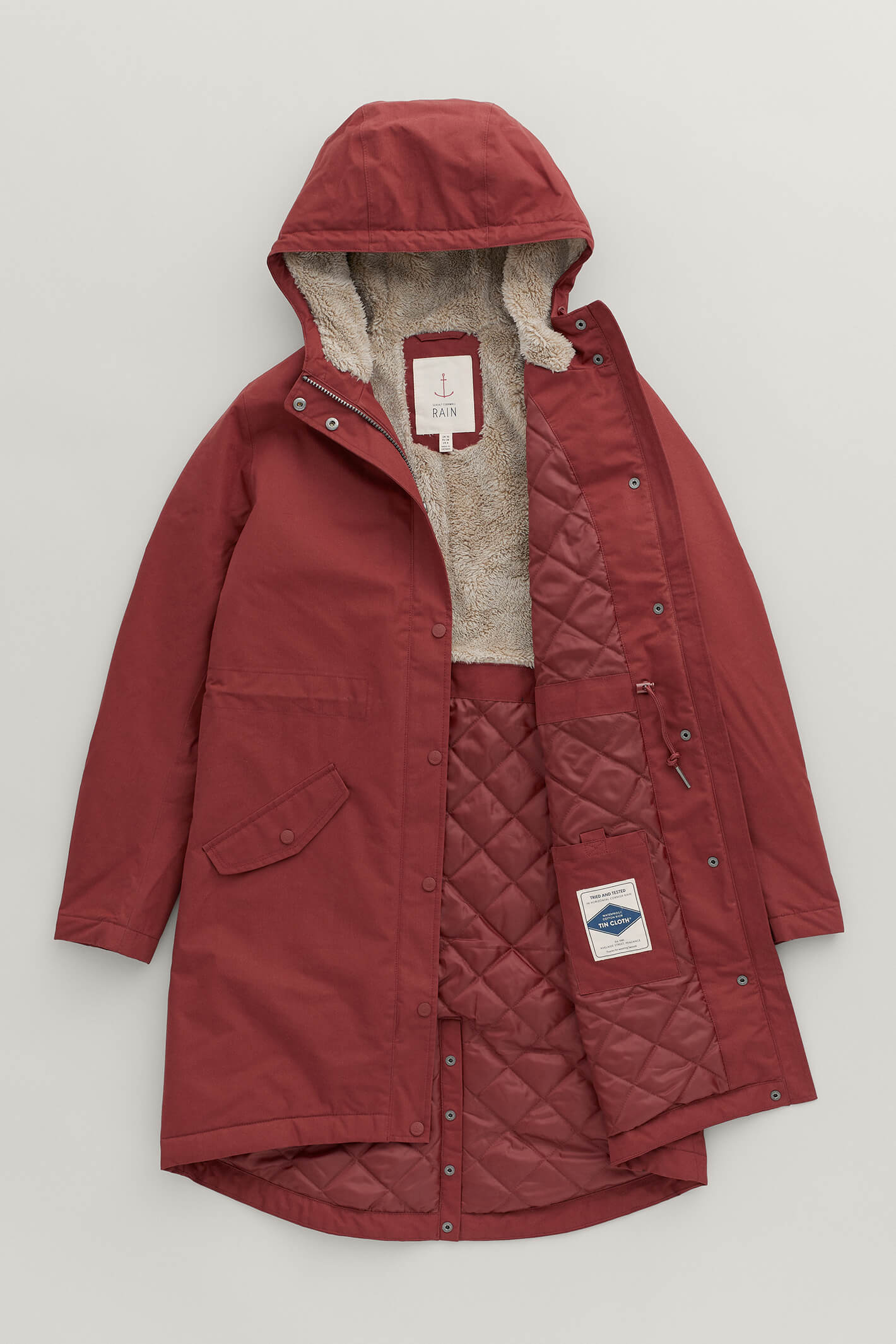 Seasalt 2024 red coat