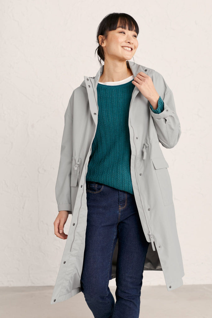 Grey spring coat best sale