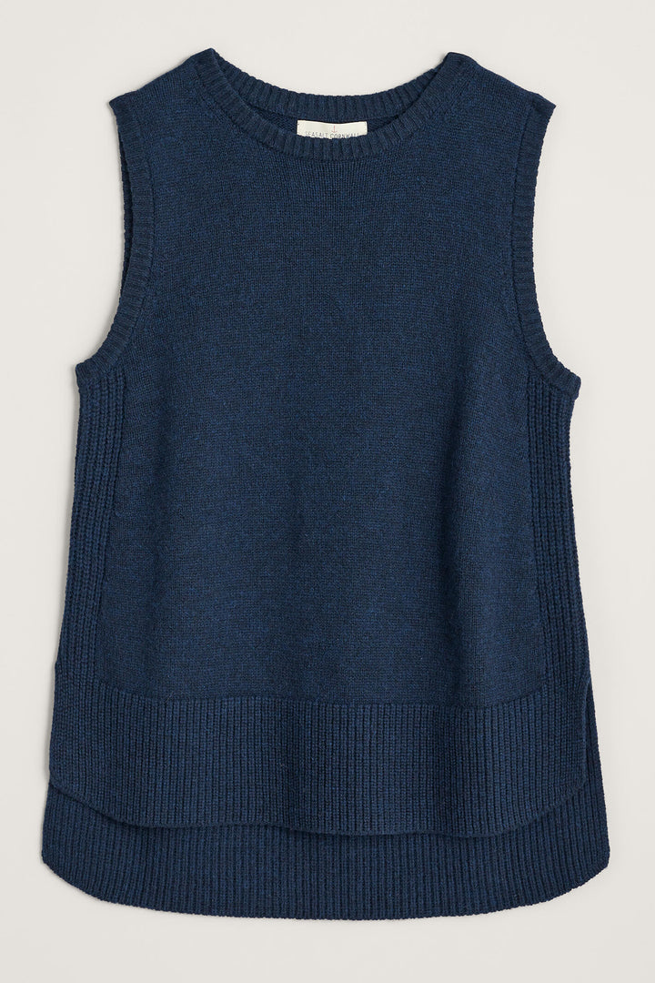 Seasalt Coupling Maritime Blue Vest Tank Top Jumper - Shirley Allum Boutique