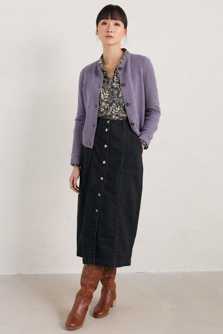 Seasalt Tern Tide Mauve Echium Cardigan - Shirley Allum Boutique