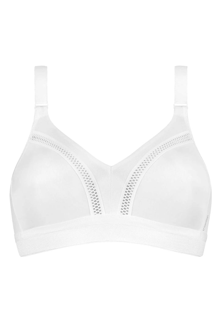 Triumph 10006486 0003 Triaction Workout N White Sports Bra - Shirley Allum Boutique