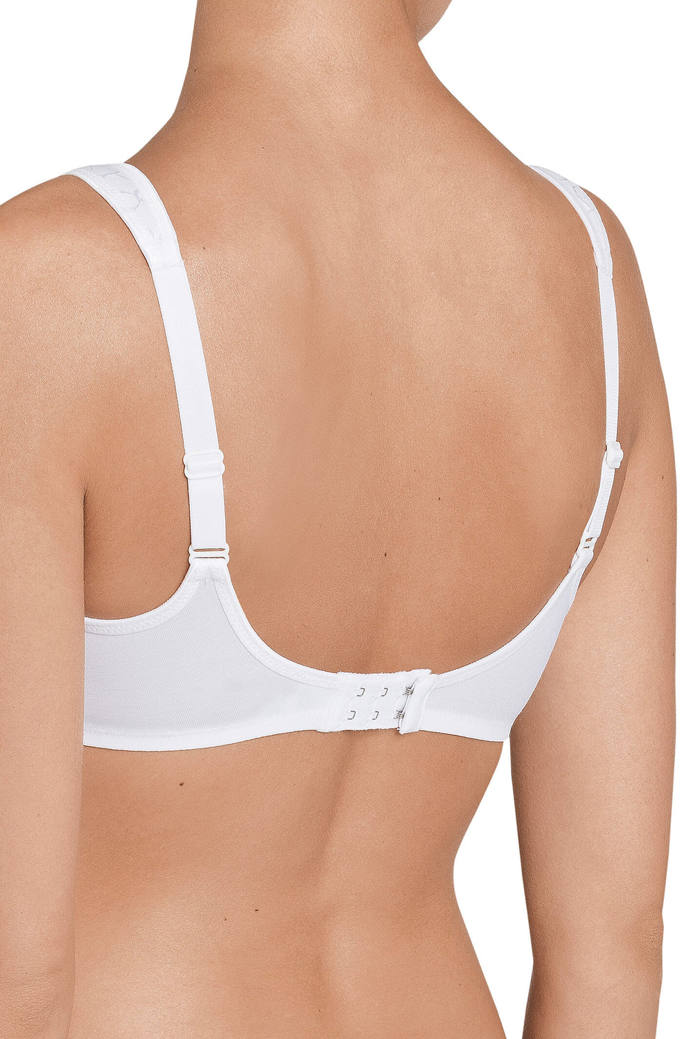 Triumph 10100175 0003 Elegant Cotton White Bra - Shirley Allum Boutique