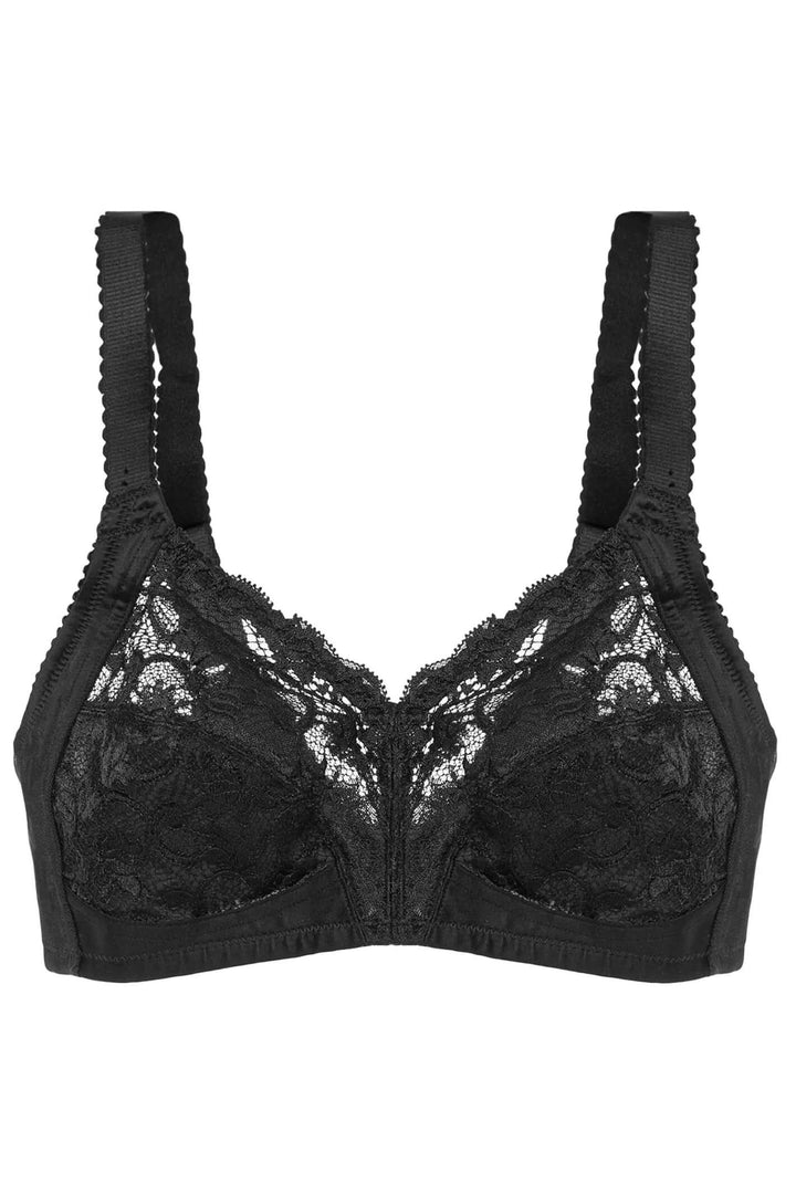 Triumph 10135874 0004 Doreen Delicate N Black Bra - Shirley Allum Boutique