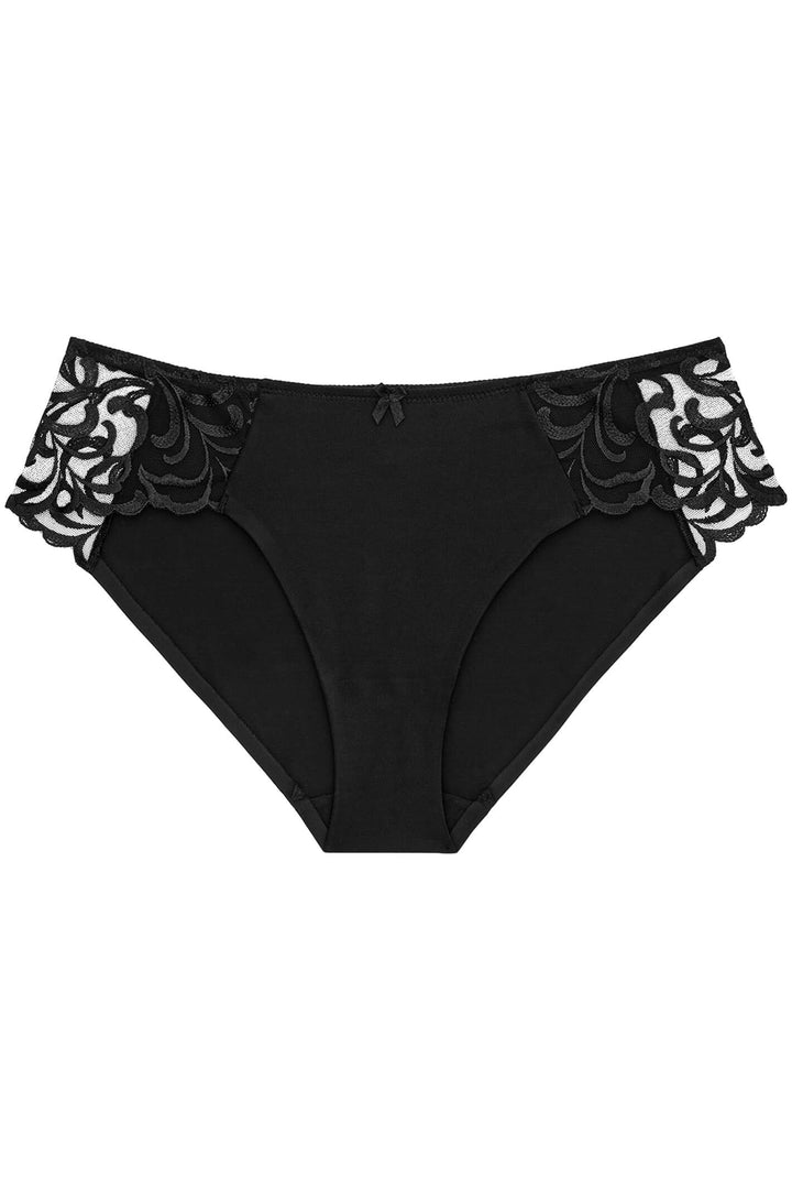 Triumph 10154367 0004 Modern Finesse Black Tai Brief - Shirley Allum Boutique