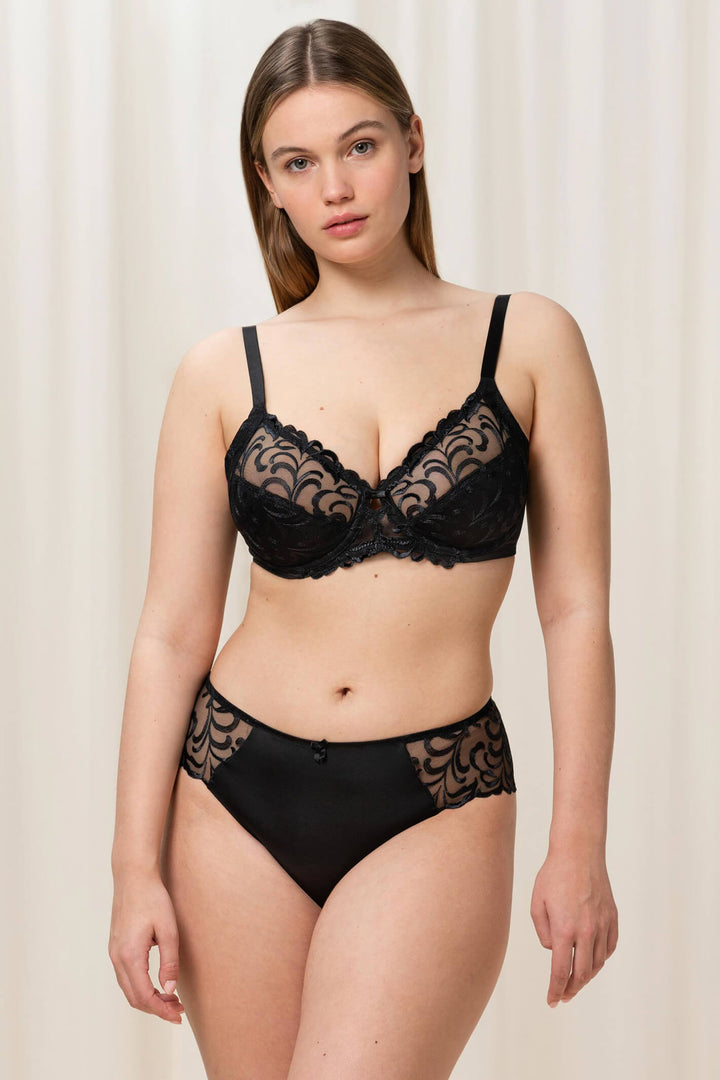 Triumph 10165819 0004 Modern Finesse W02 Black Bra - Shirley Allum Boutique