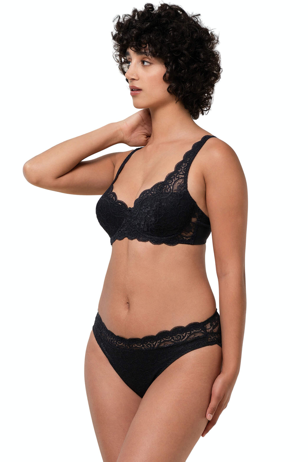 Triumph 10166798 0004 Amourette 300 WHP Black Bra - Shirley Allum Boutique