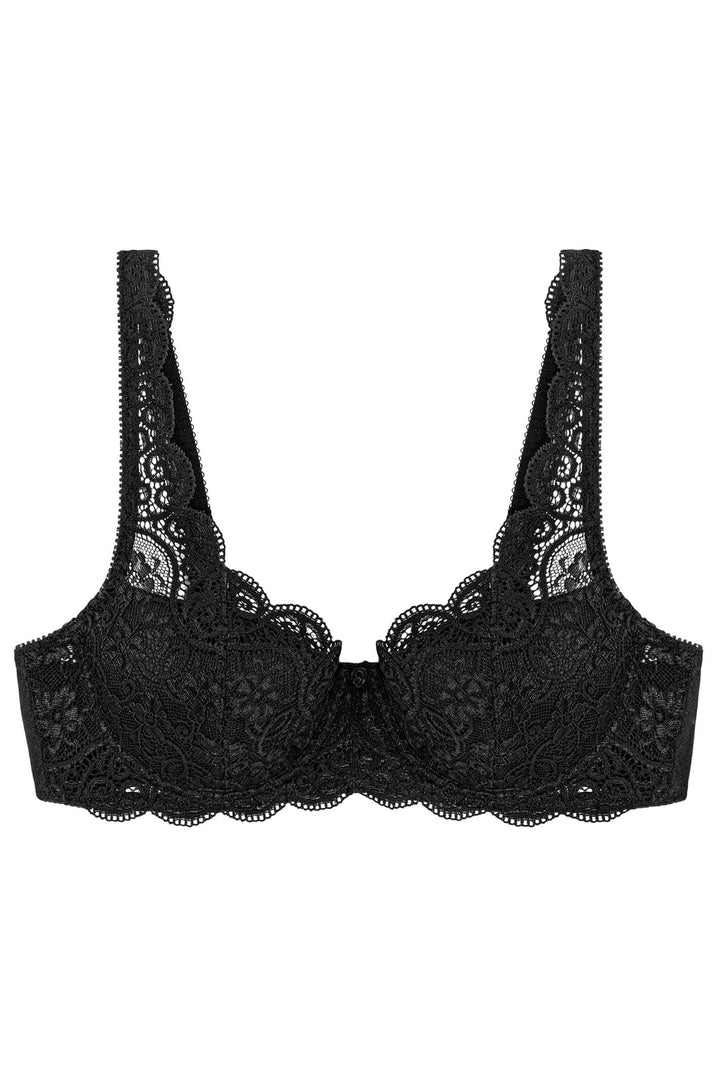 Triumph 10166798 0004 Amourette 300 WHP Black Bra - Shirley Allum Boutique