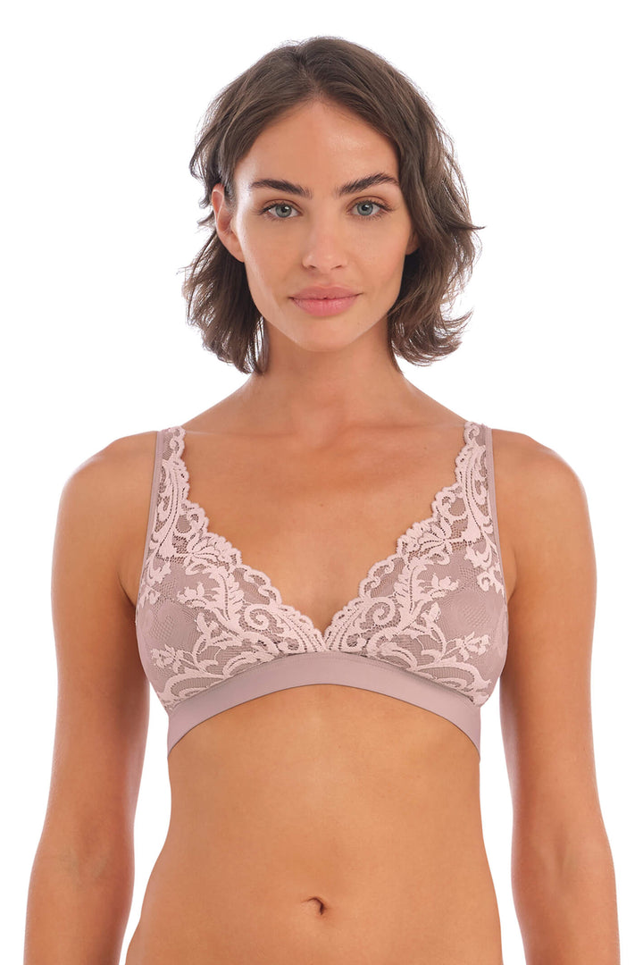 Wacoal WA810322 Taupe Cafe Au Lait Instant Icon Bralette - Shirley Allum Boutique