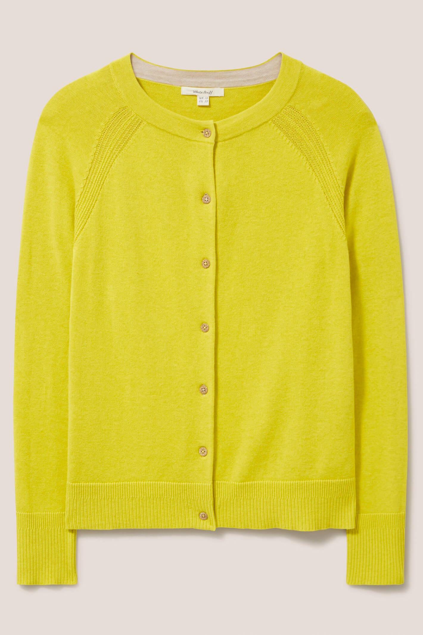 White stuff yellow on sale cardigan